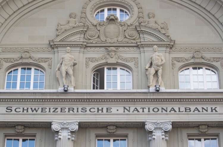 Swiss National Bank building in Bern, illustrating the rise in forex reserves - Global Banking & Finance Review