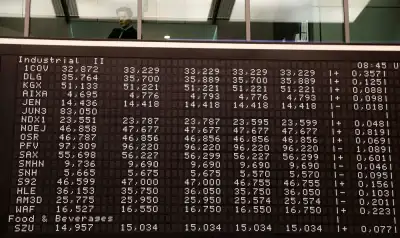 Image for European shares advance as French political concerns subside