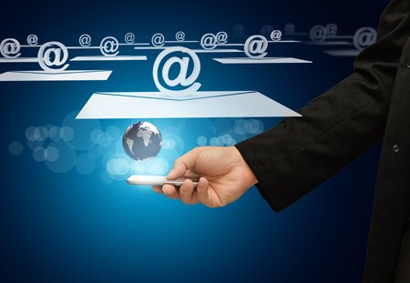 Touch screen mobile phone displaying digital banking features - Global Banking & Finance Review