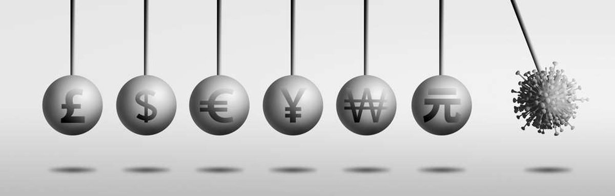 Graph illustrating economic impact of COVID-19 on UK finance - Global Banking & Finance Review