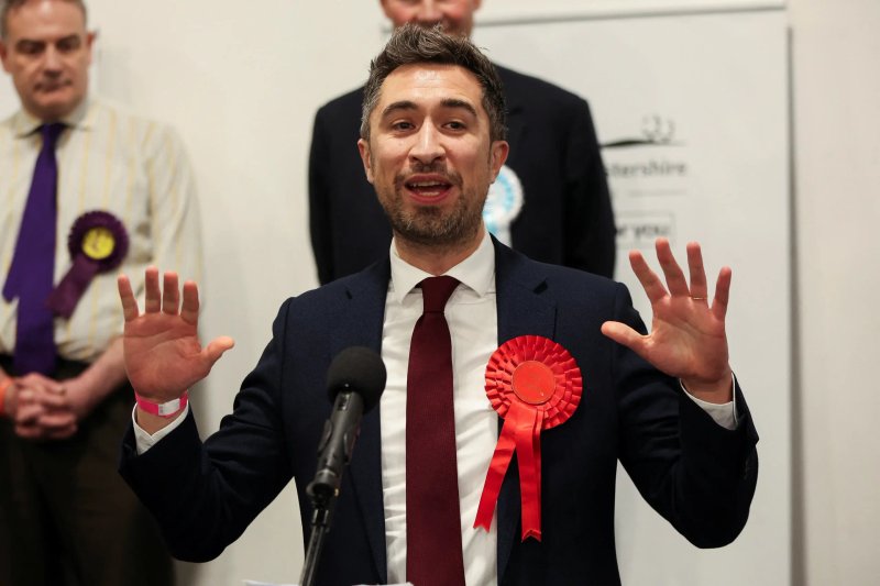 Image for Britain’s Labour Party wins by-election in southwestern English town