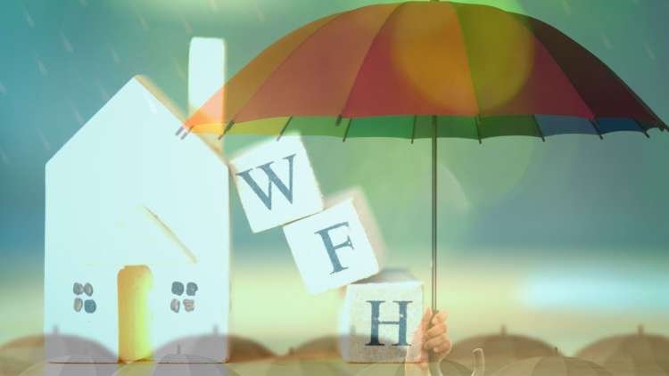 Illustration of SD-WAN technology enhancing WFH connectivity in insurance sector - Global Banking & Finance Review