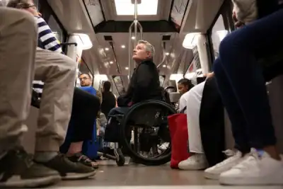 Image for As the Olympics loom, Paris’s transport grid worries wheelchair users