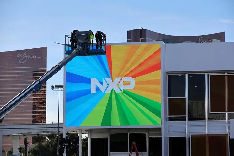 NXP logo and automotive technology imagery - Global Banking & Finance Review