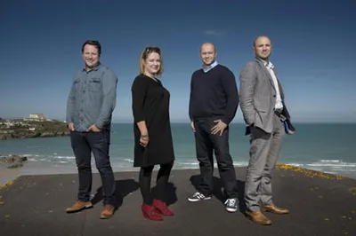 Crowdfunder Directors: Simon Deverell, Dawn Bebe, Phil Geraghty and Rob Love.