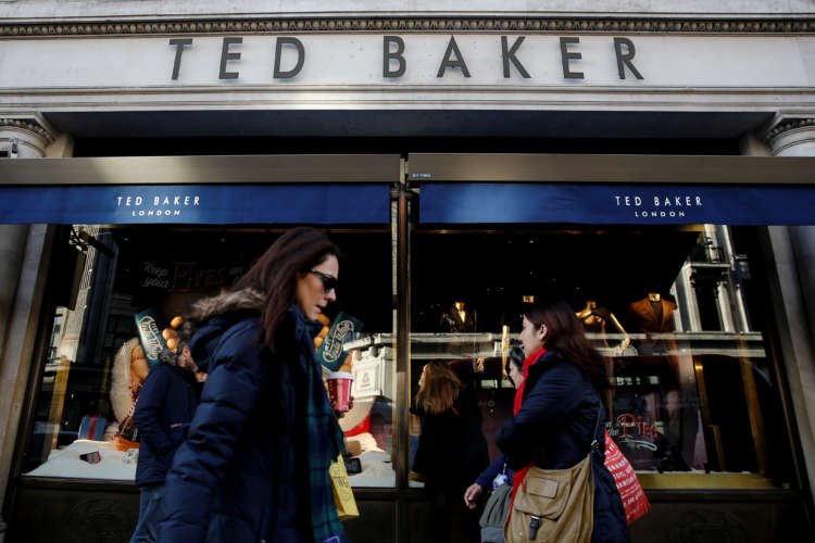 Image for Ted Baker sales plunge, pandemic could keep UK stores shut until end May