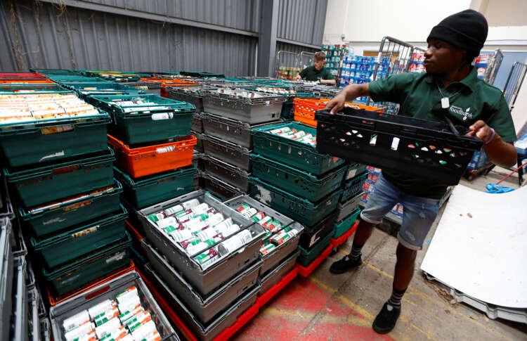 Image for One in seven Britons faced hunger in 2022, says food bank charity
