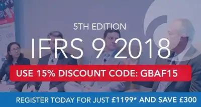 Image for Discounted passes to attend 5th Edition IFRS 9 2018