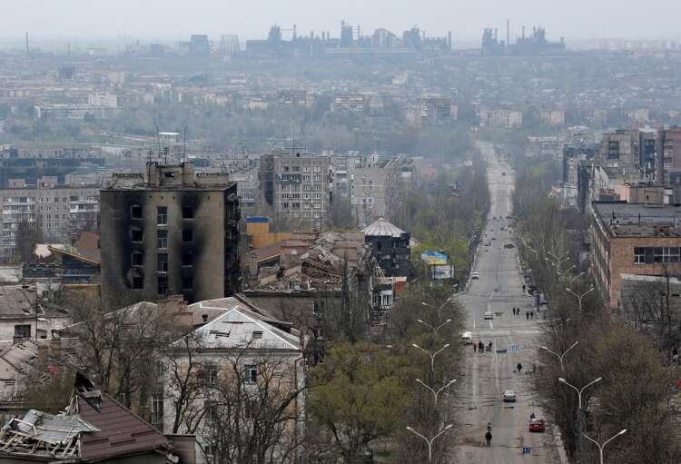Damaged buildings in Mariupol amidst the Ukraine crisis - Global Banking & Finance Review