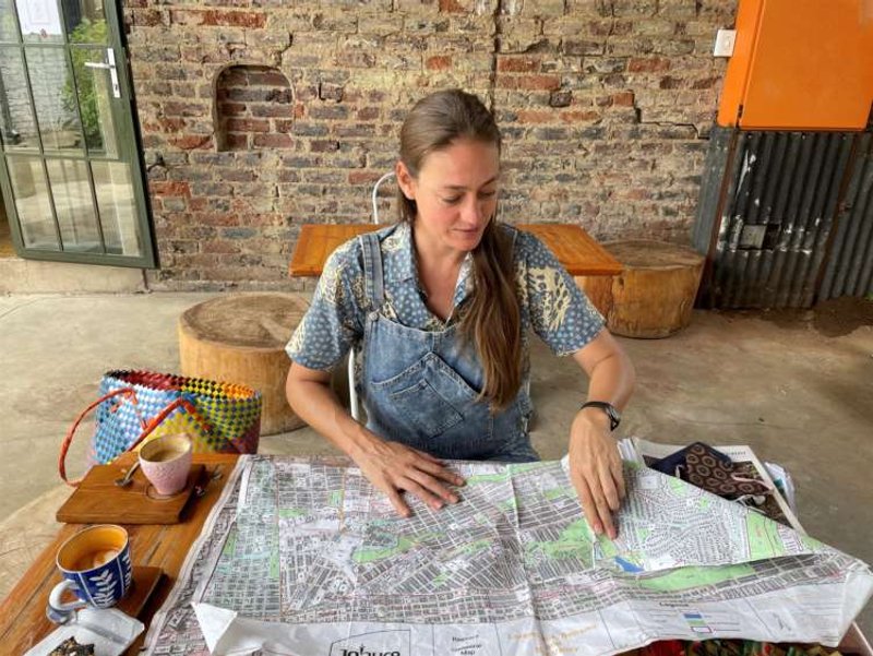 Image for From sewage to oasis: Female duo create Johannesburg green corridor