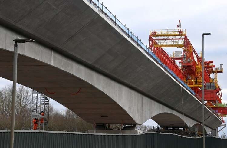 Construction site of HS2 high-speed railway project in Denham, England - Global Banking & Finance Review