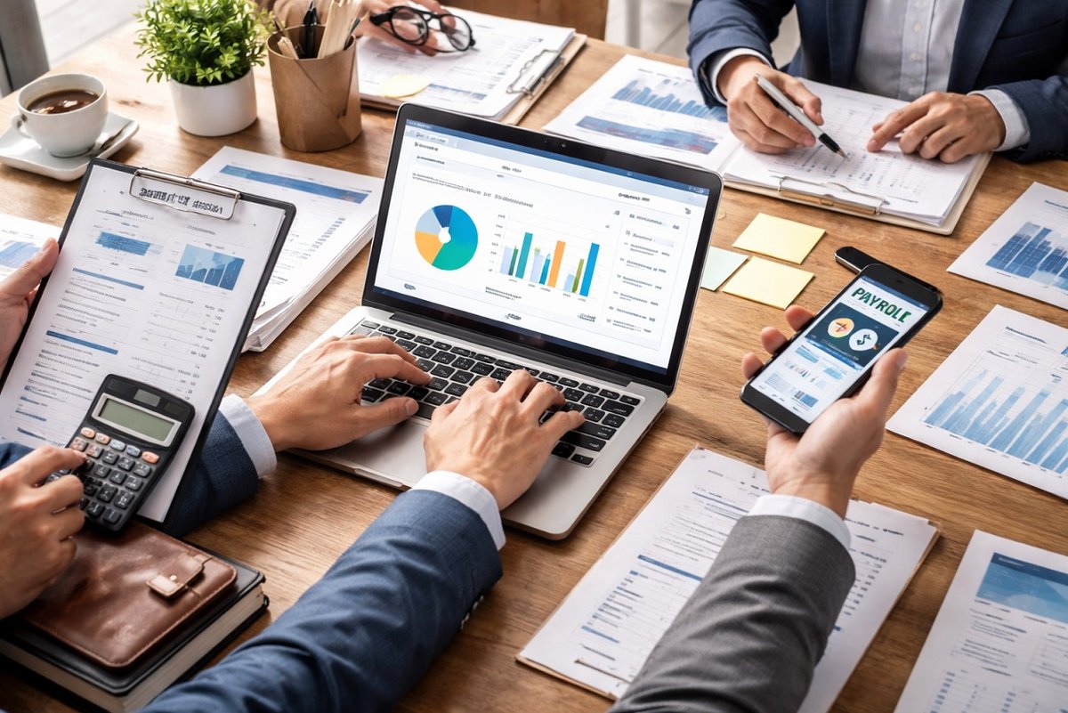 Illustration of global payroll management processes and EOR services - Global Banking & Finance Review