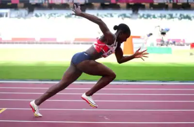Image for Olympics-Athletics-Britain set the pace in women’s 4x100m relay