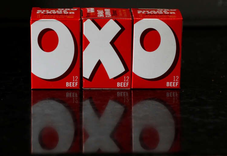 Illustration of Premier Foods products, including Mr Kipling cakes and OXO cubes - Global Banking & Finance Review