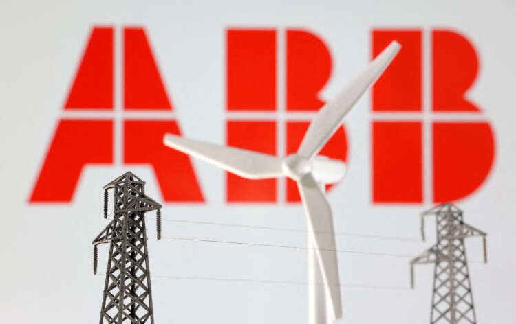 ABB logo with financial graphics representing $1 billion share buyback announcement - Global Banking & Finance Review