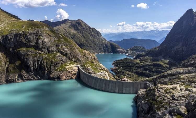 Aerial view of Nant de Drance hydropower plant in Switzerland - Global Banking & Finance Review