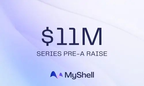 MyShell logo and representation of decentralized AI technology - Global Banking & Finance Review
