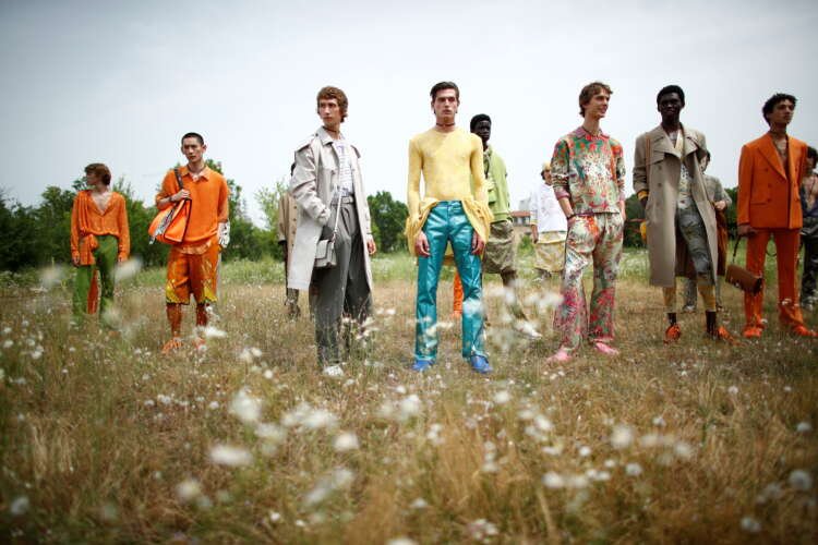 Etro Spring/Summer 2022 men’s collection in Milan