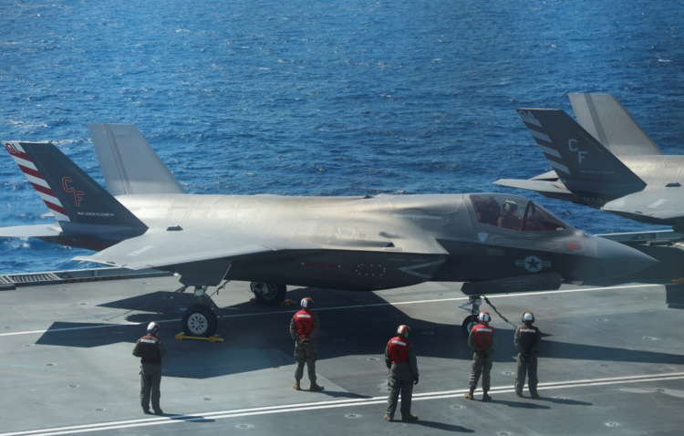 F-35B Lightning II jets on HMS Queen Elizabeth, symbolizing NATO's strength against China - Global Banking & Finance Review