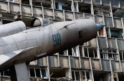 Image for Ukrainian city cleans up and grieves after Russian missile attack