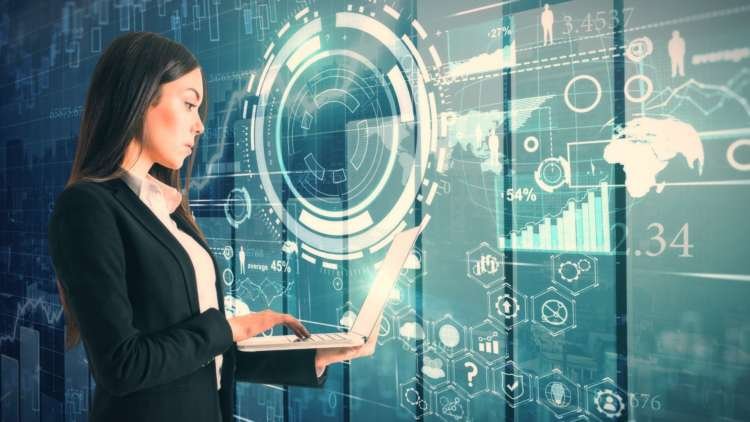 A digital interface showcasing AI innovations in banking - Global Banking & Finance Review