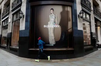 Image for Burberry shares rise 13% after sales beat expectations