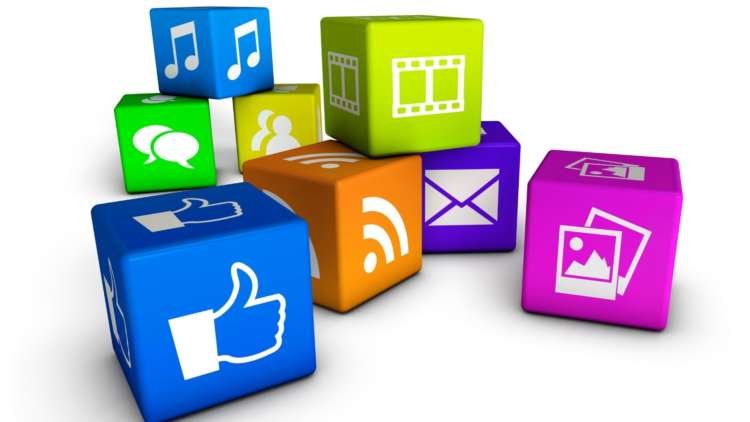 Illustration of social media icons promoting website visibility - Global Banking & Finance Review