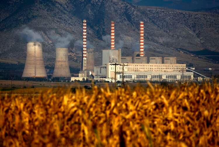 Aerial view of lignite mine associated with Greece's energy sector - Global Banking & Finance Review