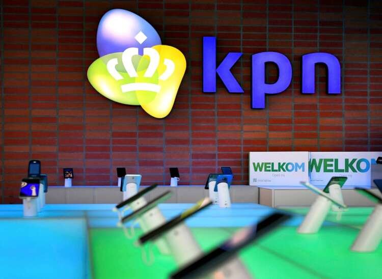 KPN logo at the telecom company headquarters, relevant to KPN 2023 earnings amid inflation - Global Banking & Finance Review