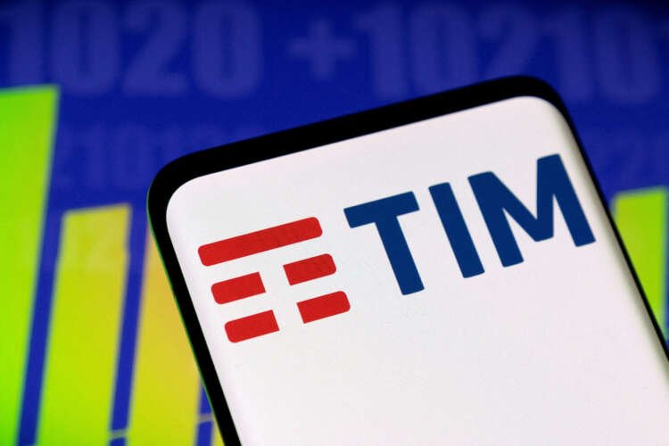Telecom Italia logo representing the company in KKR's bid for its grid - Global Banking & Finance Review