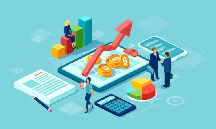 Business team analyzing data to enhance branding strategies for financial institutions - Global Banking & Finance Review