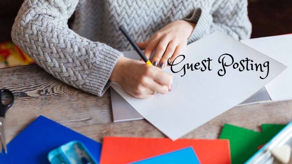 Illustration of guest posting strategies for brand visibility - Global Banking & Finance Review