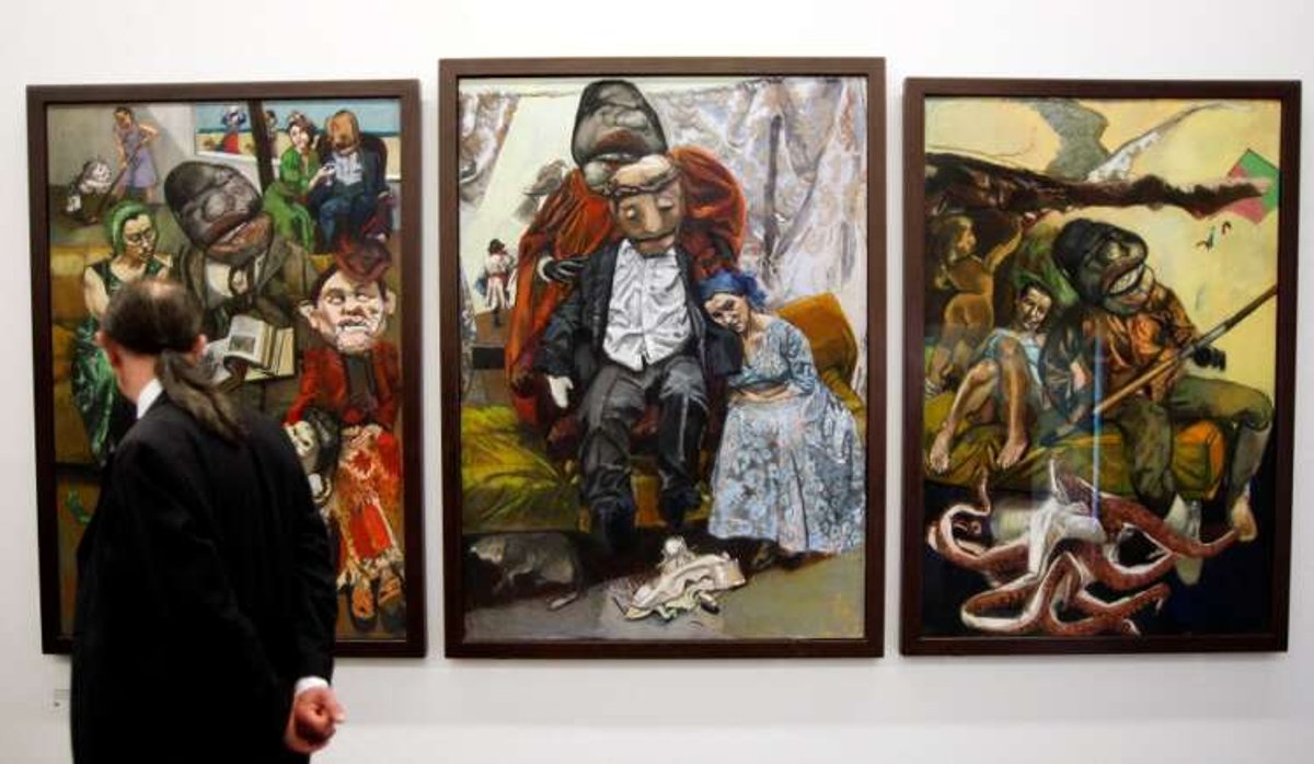 Visitor admires a Paula Rego painting at Casa das Historias, reflecting her advocacy for women's rights - Global Banking & Finance Review