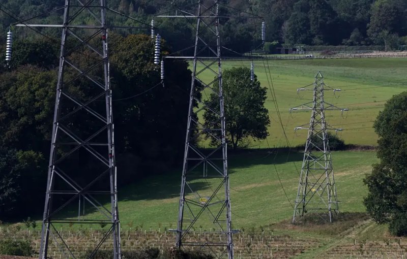 Image for Battle over power pylons highlights Britain’s net zero challenge