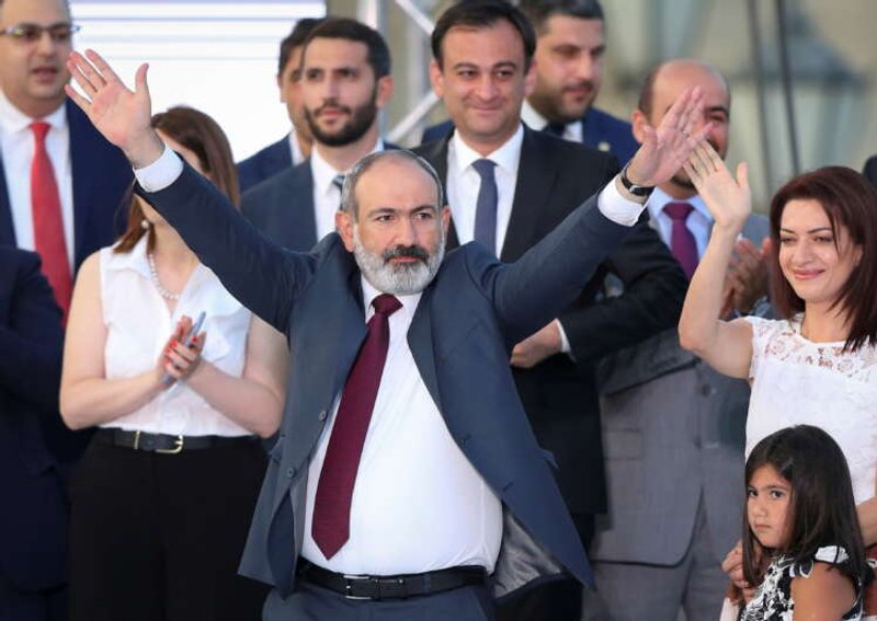 Image for Acting Armenian PM holds power, cements authority despite military defeat