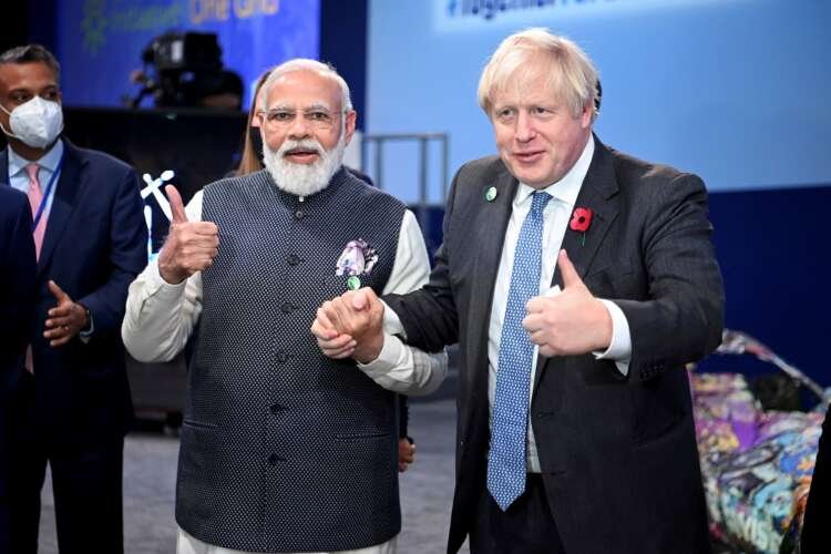 Image for UK’s Johnson to leave home woes behind in visit to India