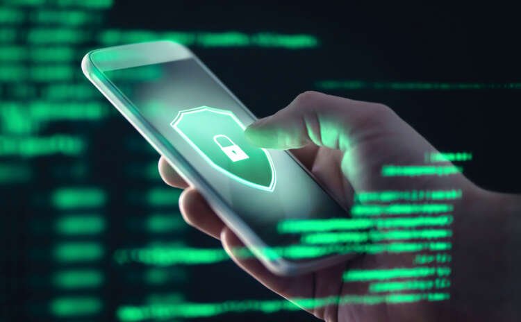 Mobile phone displaying a fraudulent message related to APP fraud - Global Banking & Finance Review
