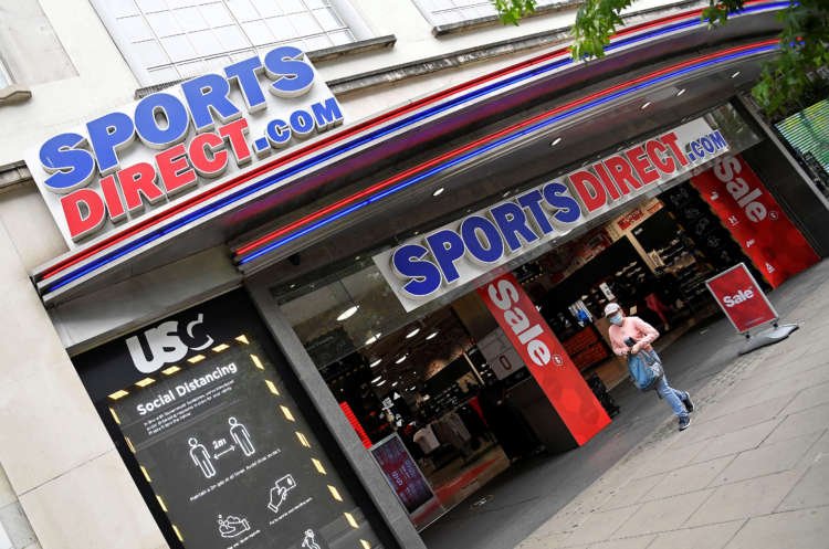 Exterior view of Sports Direct store in Oxford Street, reflecting UK retail uncertainty - Global Banking & Finance Review