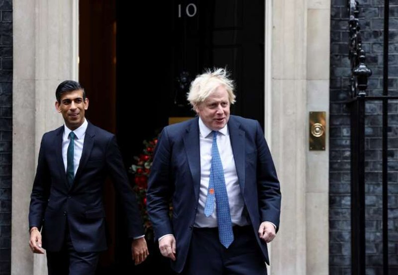 Image for Former UK PM Johnson urges support for new leader Sunak