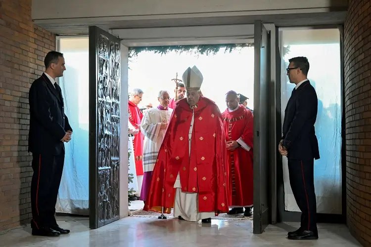 Image for Pope opens special ‘Holy Door’ for Catholic Jubilee at Rome prison