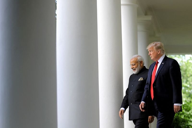 U.S. President Trump and Indian Prime Minister Modi at a press conference - Global Banking & Finance Review