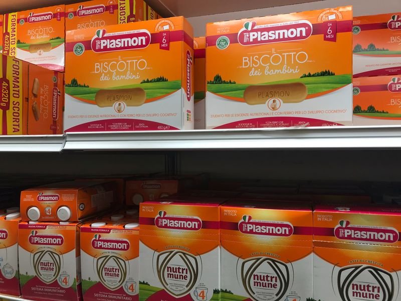 Image for Kraft Heinz aims to sell its baby food brand Plasmon, sources say