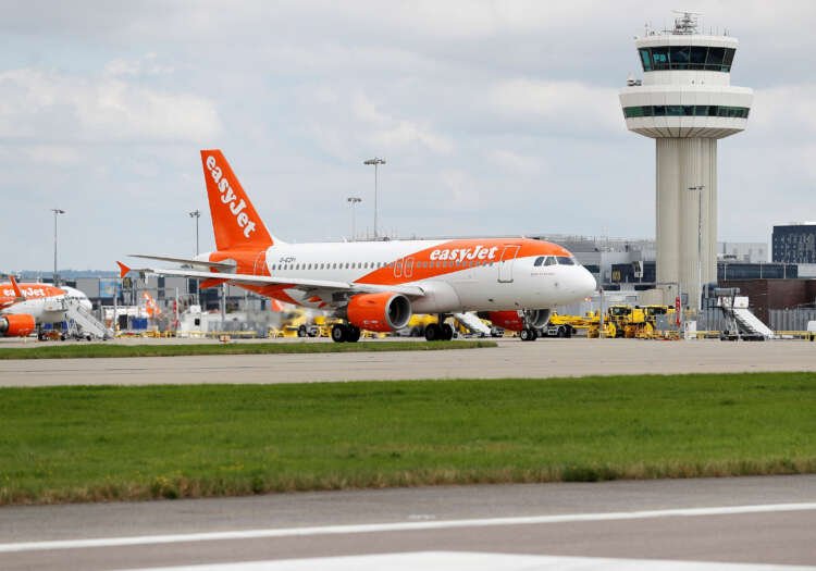 Image for easyJet says demand holding up in uncertain times