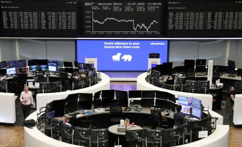 Image for European shares rise on easing energy supply worries; Draghi speech in focus