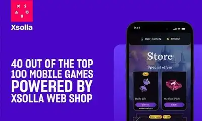 Image for Xsolla Powers Web Shop Launches For 40 Of The Top 100 Mobile Games