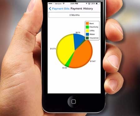 User taking a photo of a bill to pay through Mobile Photo Bill Pay app - Global Banking & Finance Review