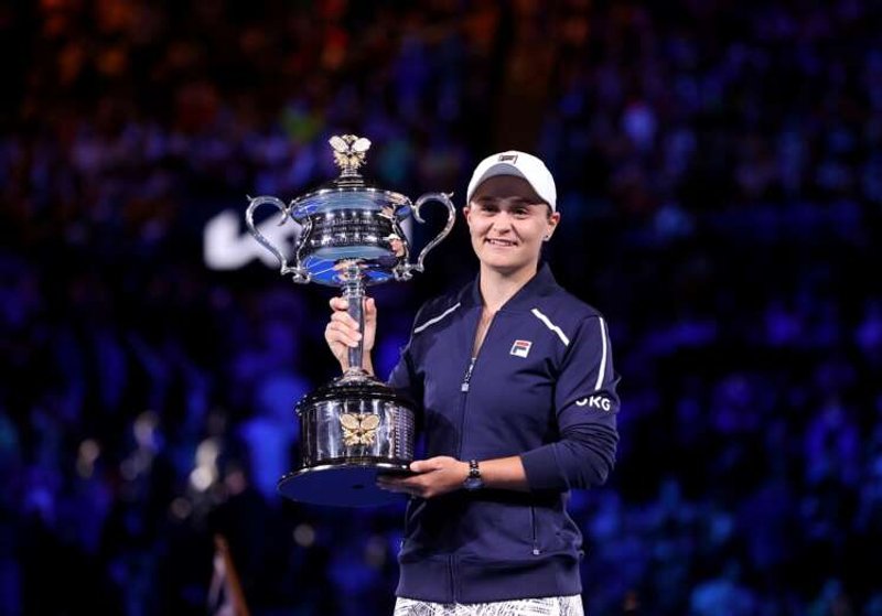 Image for Tennis-‘I am spent’: World number one Barty goes out on top