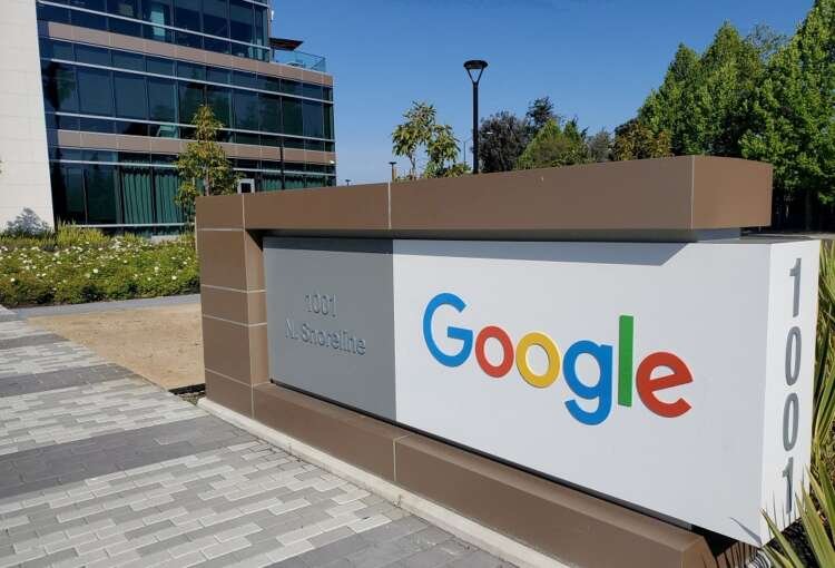 Google office sign highlighting tensions over YouTube 'fakes' in Russia - Global Banking & Finance Review
