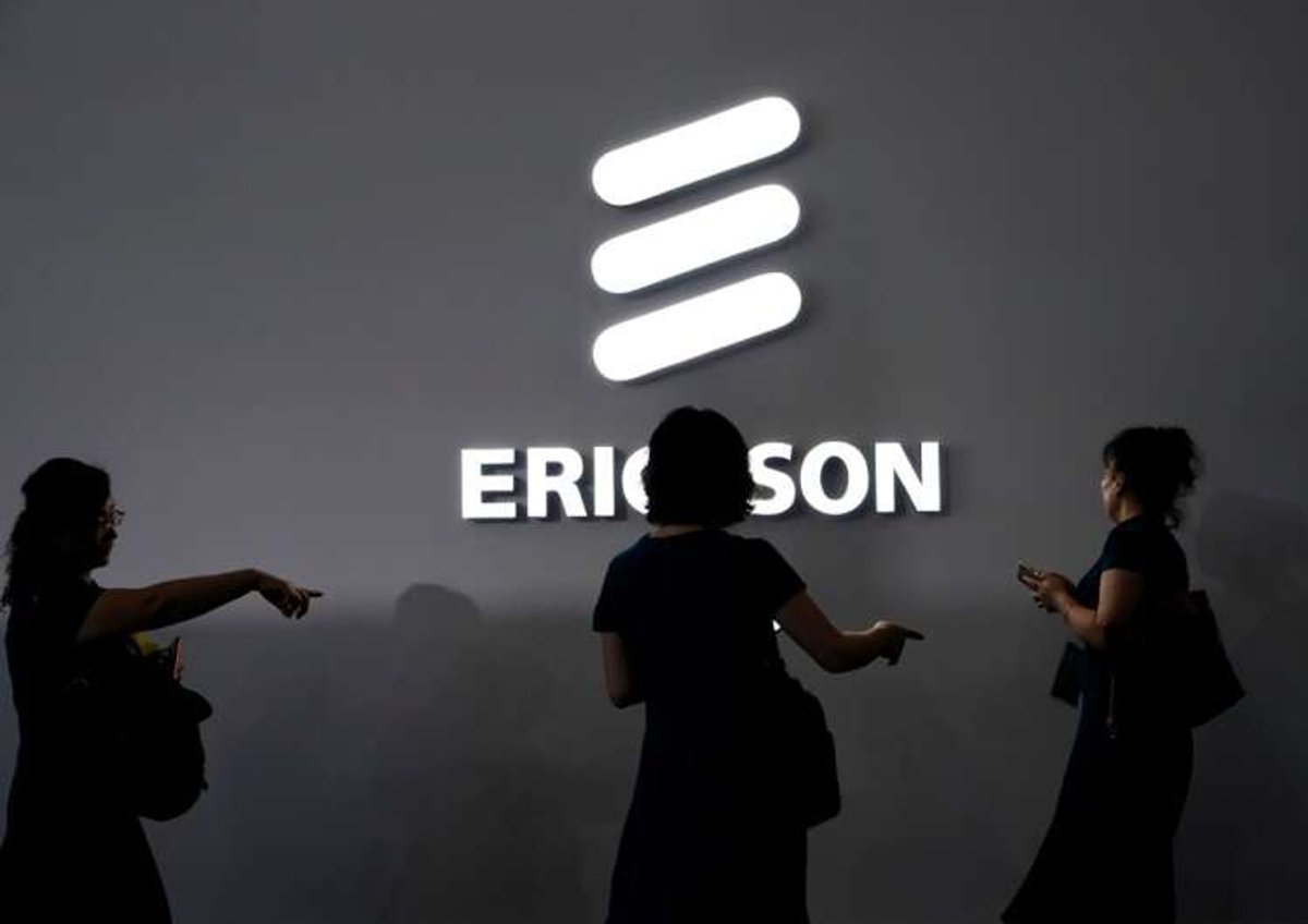 Ericsson logo at Mobile World Congress, reflecting the telecom scandal - Global Banking & Finance Review