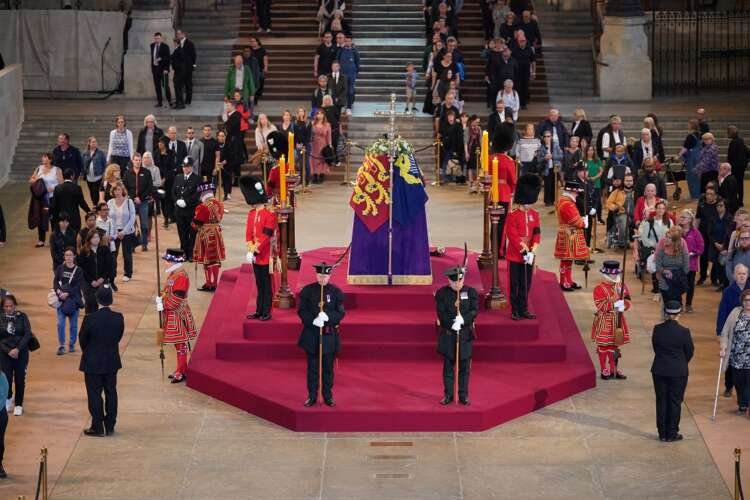 Queen Elizabeth II's state funeral procession with royal family and dignitaries - Global Banking & Finance Review